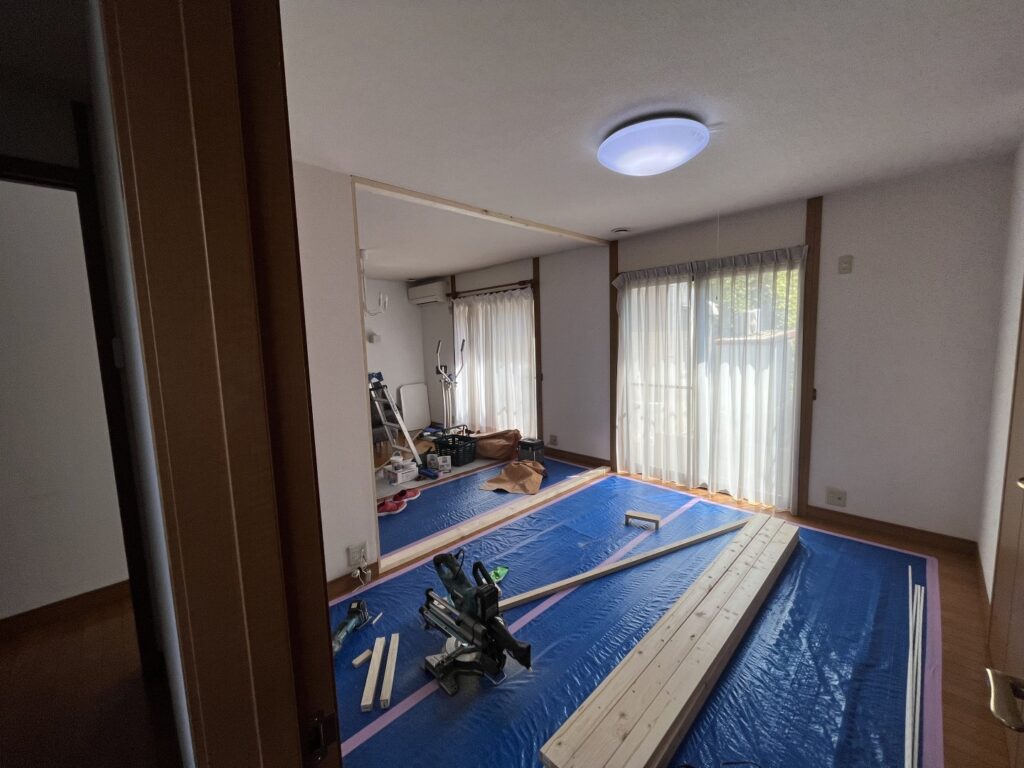 間仕切り設置工事