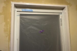 ユニット枠取付工事