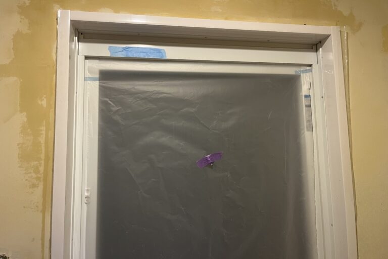 ユニット枠取付工事