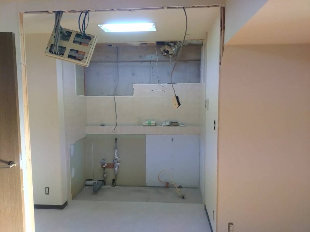 リフォーム解体写真