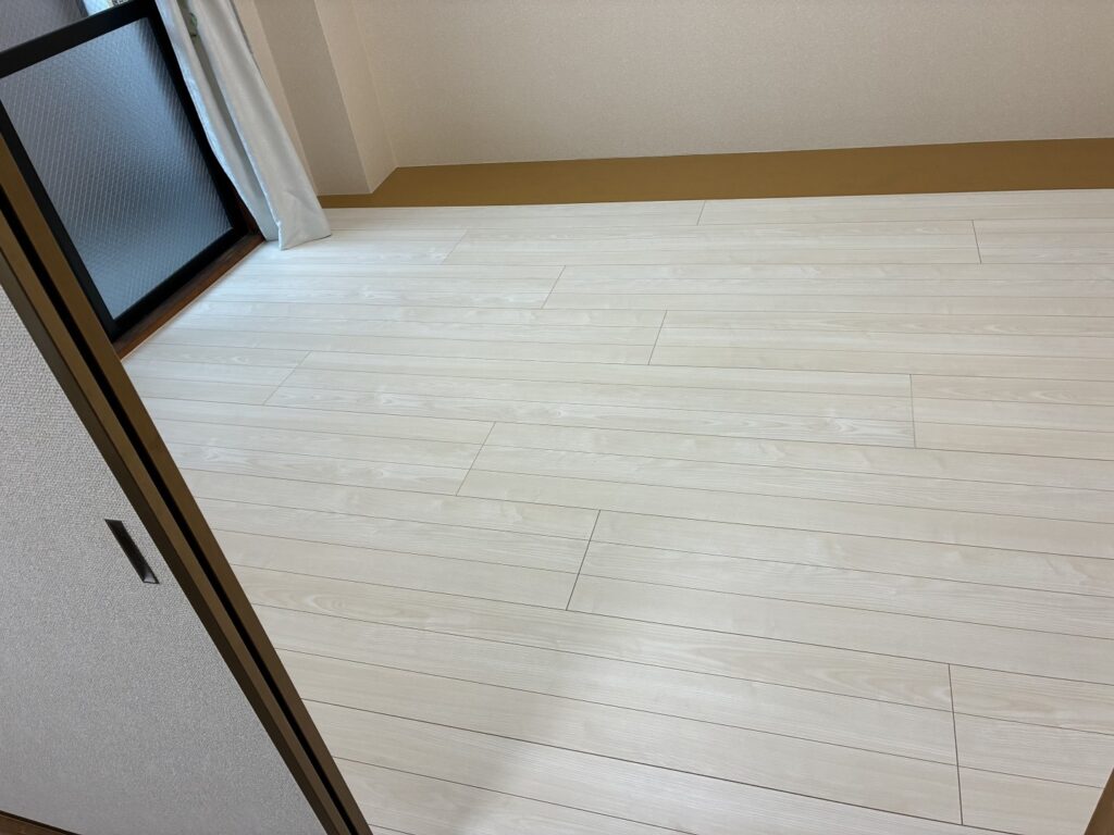 和室から洋室へ