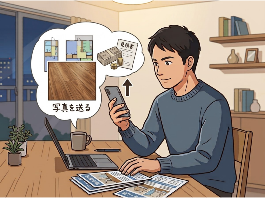 写真で見積もり